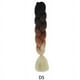 thumbnail image 1 of Extensiones de cabello trenzado Jumbo ombré, fibra sintética de alta temperatura, 24 pulgadas, 1 unidad, 1 of 4
