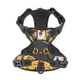 thumbnail image 4 of Lsque Cute Cat Cartoon Dog Harness, No-Pull Pet Harness with 2 Leash Clips, Adjustable Soft Padded Dog Vest with Easy Control Handle for Large Dogs-Medium, 4 of 9