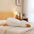 thumbnail image 6 of Goose Plush Stuffed Animal, Long White Lying Duck Stuffed Pillow, Soft Fluffy Animal Plush Toy for Sleeping Decor Holiday Gift, 6 of 6