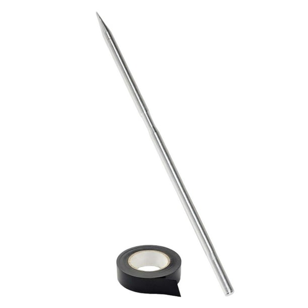 Herramienta de perforación de ganado de acero inoxidable Pasador para accesorios de animales 6 mm Baoblaze Piercing Nariz De Vaca