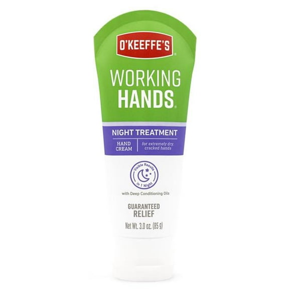 OKeeffes 9039051 3 oz Working Hands White Night Treatment Hand Cream - Pack of 5