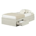 thumbnail image 2 of South Shore Londen, Contemporary Bed, Twin White, 2 of 11