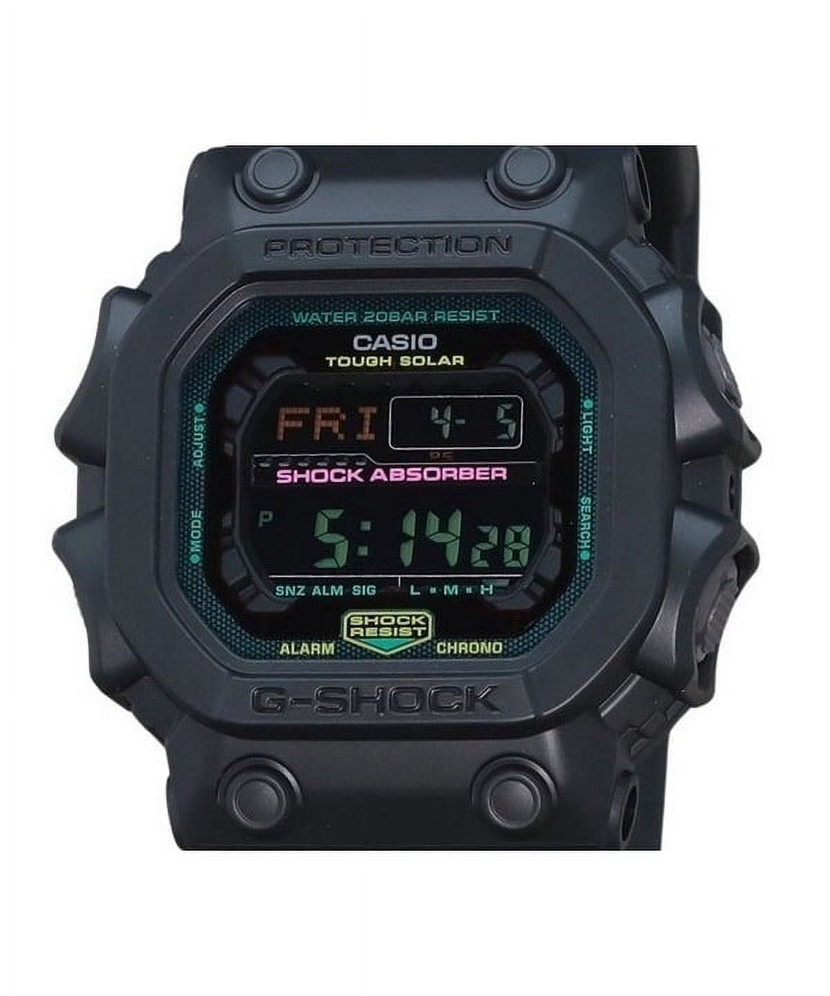 Casio G-Shock Digital Resin Strap Multifluorescent Tough Solar GX-56MF-1 200M Men's Watch