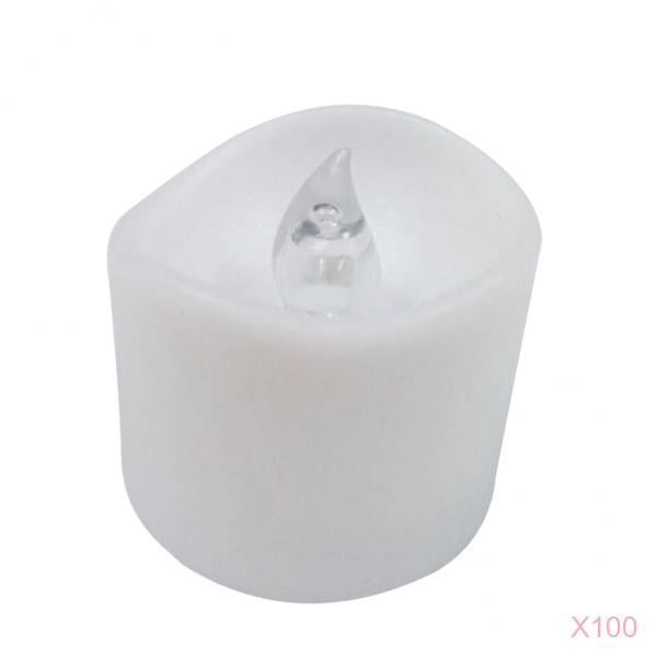 LED Vela Pillar Sticks, LED Tea Light, Fameless Candle, Vela eléctrica, parpadeo de la bombilla, con pilas, té Light Candle, Candle Light, LED Votive Candle, Birthday Candle, Wedding Candle