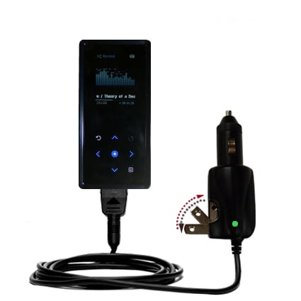 Gomadic Intelligent Dual Purpose Dc Vehicle And Ac Home Wall Charger