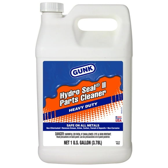 RADIATOR SPECIALTY COMPANY HS3 GUNK HYDRO SEAL II HEAVY DUTY PARTS CLEANER MODEL NUMBER: HS3