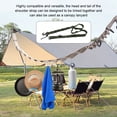thumbnail image 3 of Cuerda colgante Advancent para Camping Picnic pesca mochilero Verde, 3 of 6