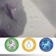 thumbnail image 4 of 3d Bathroom Shower Curtain With 12 Hooks Mildew Resistant Waterproof Shower Curtain Purple, 4 of 4