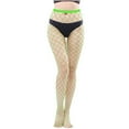 thumbnail image 3 of XZNGL Womens Fashion Socks Color Fashionable Perforated Socks Super Elastic Fishing Net Socks Toe Dense Mesh Socks, 3 of 4