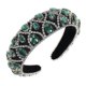 thumbnail image 4 of Baroque Rhinestone Hairband with Sponge Padding Elegant Hoop Headdress for Women's Parties and Special Occasions Chic and Unique Accessory, 4 of 5