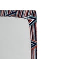 thumbnail image 2 of Ambesonne Tribal Fitted Sheet, Striped, Full Size, Cinnamon Black Teal, 2 of 2