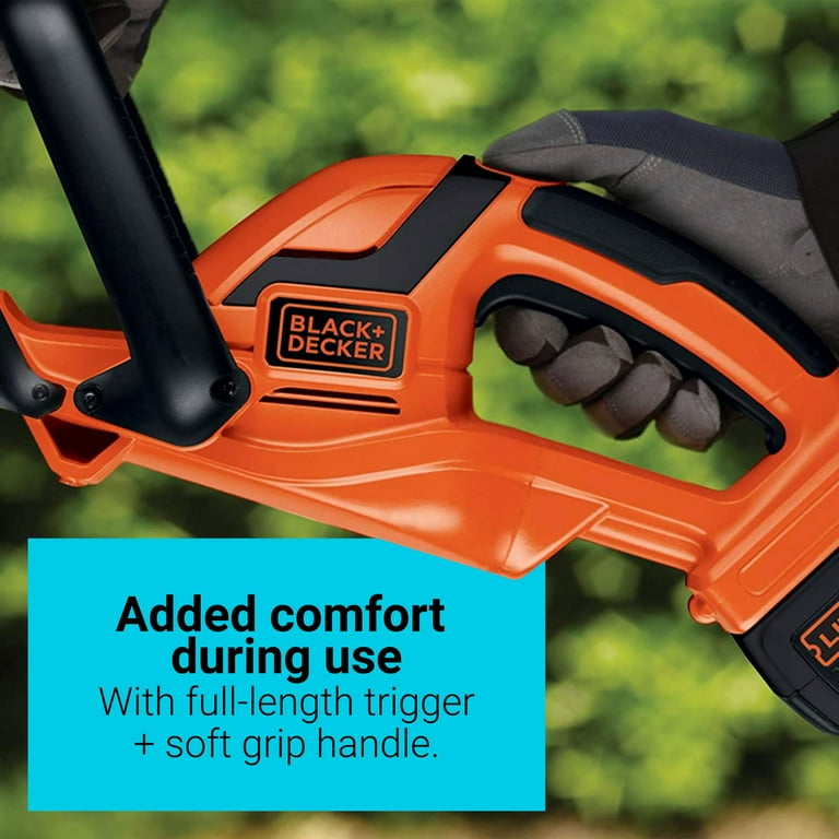 BLACK DECKER 40V MAX Lithium 24 inch Hedge Trimmer Battery and Charger Not Included LHT2436B
