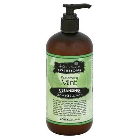 Renpure Solutions Rosemary Mint Cleansing Conditioner, 16 Fluid (Best Rated Leave In Conditioner)