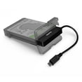 thumbnail image 2 of Maiwo K104C USB Tipo-C Caja de disco duro Caja de la unidad de la caja de protección de la caja protectora anti-shock Reemplazo para Windows XP Vista / 7/8/10 Negro Inevent EL005905-01B, 2 of 7