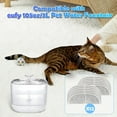 thumbnail image 2 of 12 Pack Cat Water Fountain Filters for eufy Stainless Steel Water Dispensers 3L/105oz, Triple Filtration System Pet Fountain Filter Replacement Water Fountain Filter for Cats Or Dogs, 2 of 4