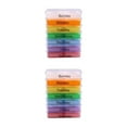 thumbnail image 4 of ziyahi Weekly Pill Box Colorful 7-day Daily Dispenser with 28 Grids Multi-Color 6*4*1.5Cm 2Set, 4 of 6