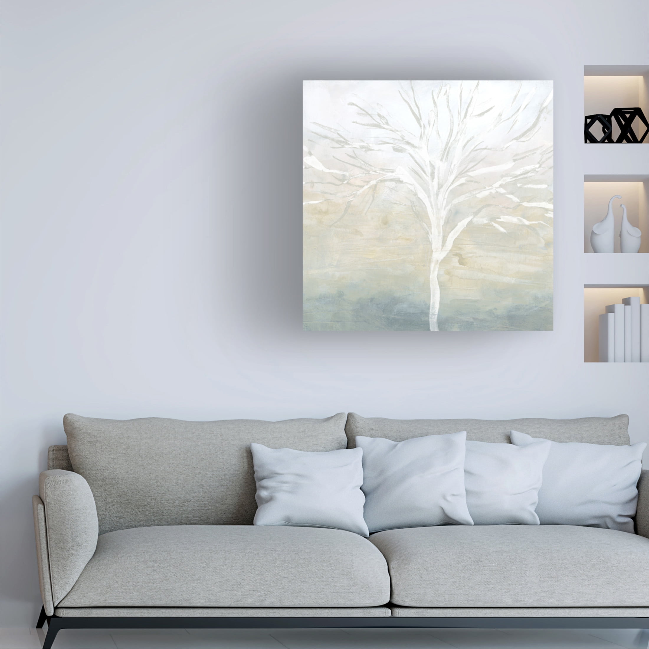 Trademark Fine Art June Erica Vess  Ghost Tree I Canvas Wall Art
