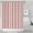 Pink Christmas Gingerbread, variant on Pink Christmas Tree Shower Curtain 36"x72" ,Bathroom Decorative Shower Curtains Set with 12 Hooks,Modern Waterproof Washable Shower Curtain