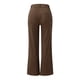 thumbnail image 4 of Pantalones informales de pana anchos para mujer: color liso, ropa de otoño, poliéster, largo completo, moda/informal, estampado tie-dye, 4 of 6