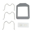 thumbnail image 2 of Pot Lid Organizer, Easy To Use Practical Durable Pot Lid Holder Rest Plastic  For Home White,Grey, 2 of 8