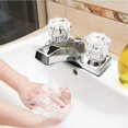 thumbnail image 4 of Perillas de Repuesto para Grifo de Baño, Manijas para Grifo de Bañera, 1 Par, 2 Perillas de Agua Caliente y Fría para, 4 of 5