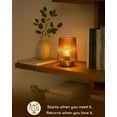 thumbnail image 4 of Battery Operated  with Timer, Cozy Table Lamps for Dorm, Cordless Decorative Amber Set of 2, 4 of 6