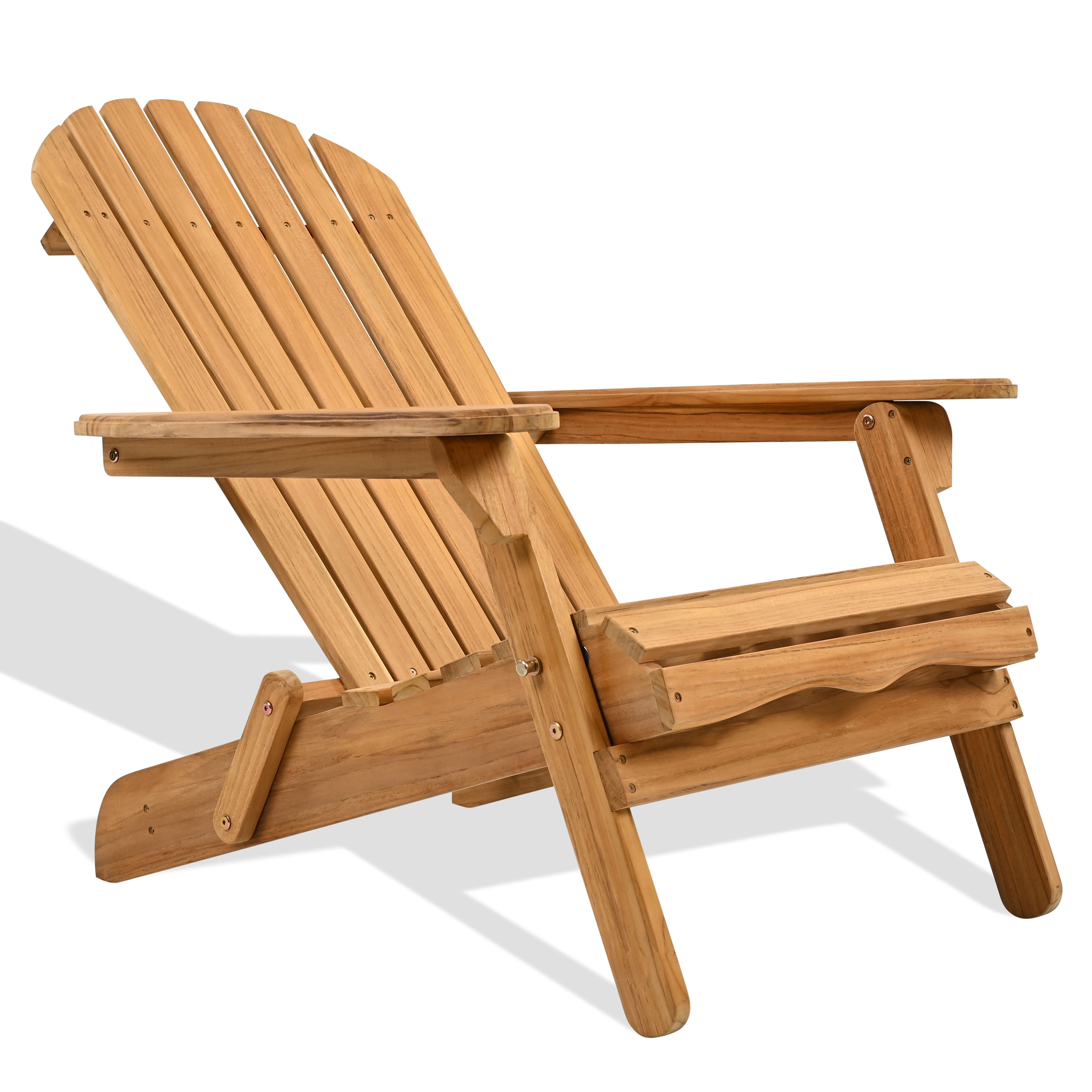 Safavieh Couture Alani Teak Adirondack Chair, Natural
