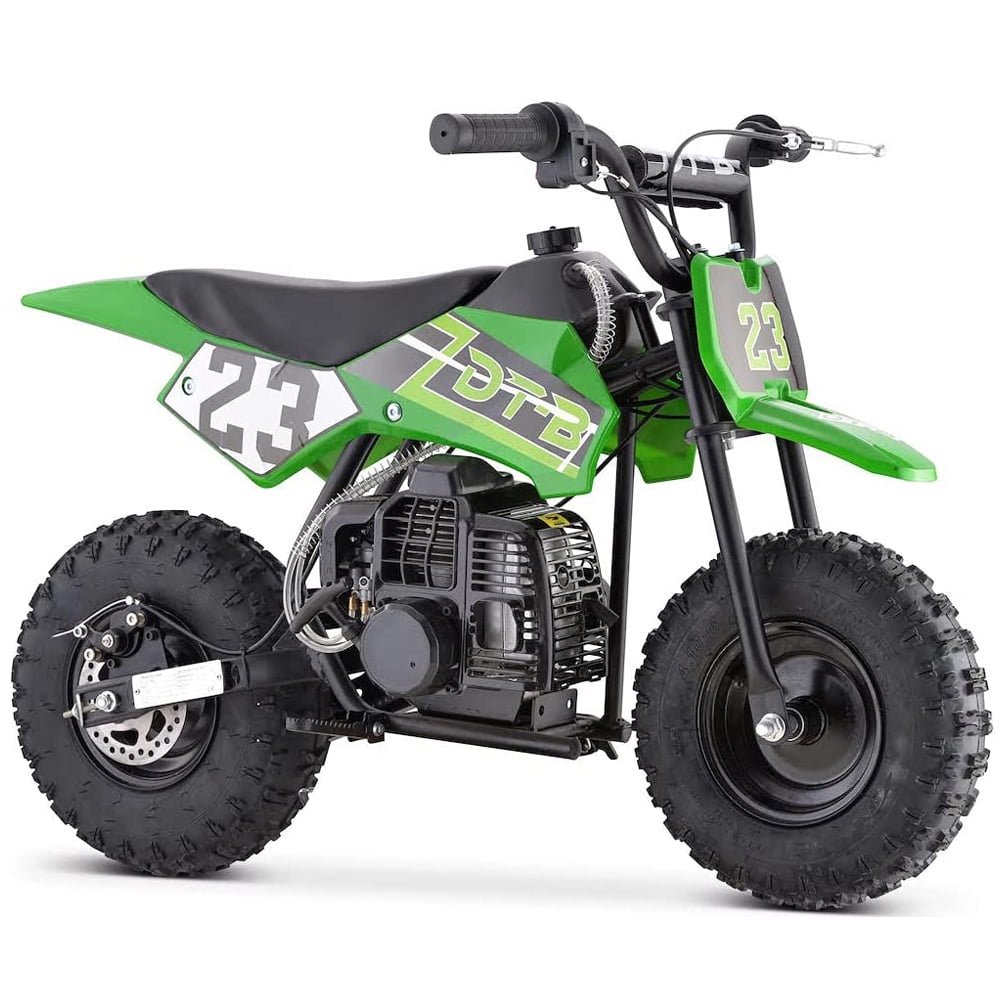 HOVERHEART Mini Kid Dirt Bike, Motorcycle Dimensions 38''L x 22''W x 26''H, 50 CC 2-Stroke Dirt Bike With Off-Road Tire, W/ EPA Approved Gas Powered Engine for Kids over Age 8 (Model: DB02)