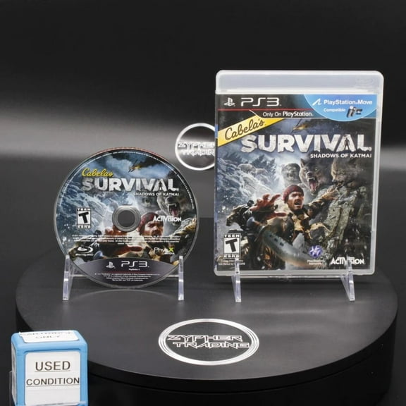 Restored Cabela's Survival: Shadows of Katmai Sony PlayStation 3 PS3 (Refurbished)