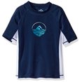 thumbnail image 2 of Kanu Surf Boys' Paradise UPF 50+ Sun Protective Rashguard Swim Shirt, Impact Navy, Large (12), 2 of 3