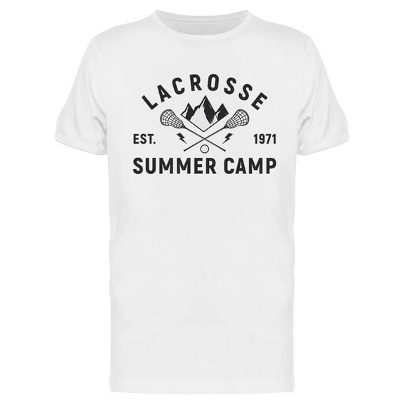 Lacrosse Summer Camp T-Shirt Men -Image by Shutterstock, Male x-Large