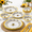 Bee Sweet, variant on Bee Sweet 12-piece Dinnerware Set Fldesign