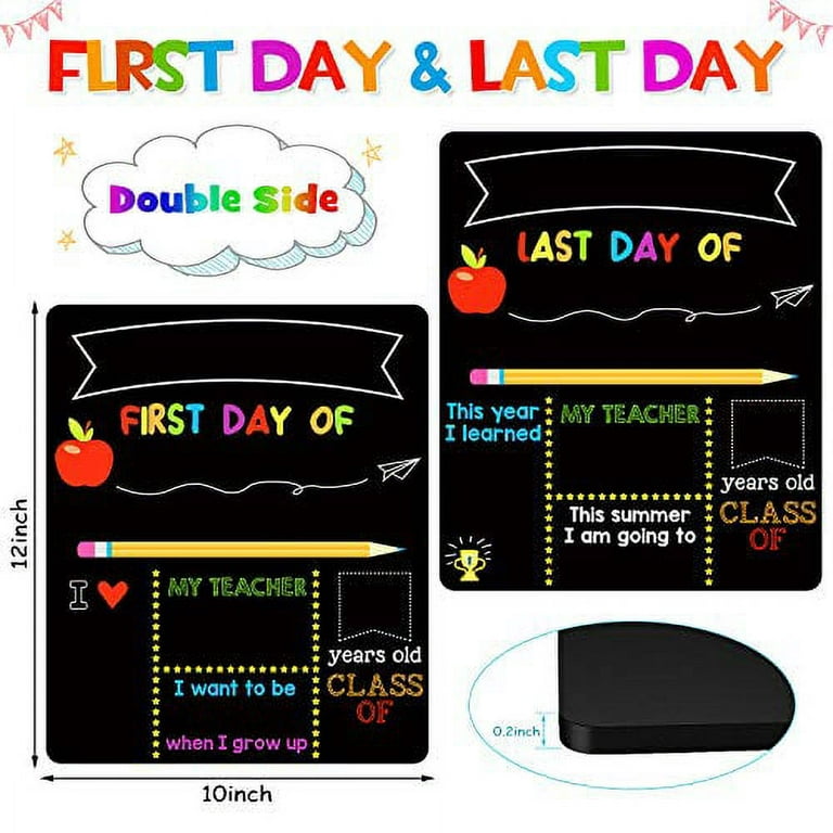 Personalised First Day Of School / Nursery Wipeable Board