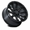 thumbnail image 2 of 17x9 Black Rhino BR020 Diamondback Matte Black Wheel 6x5.5 (12mm), 2 of 3