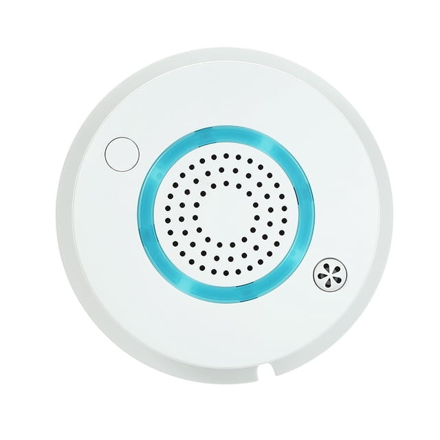 Sensor Irfora Inteligente WIFI + APP Detector de humo y temperatura de incendios Smart 2 en 1 Detector de temperatura de humo inalámbrico Alarma APP Sistema de alarma de seguridad para el hogar remoto Irfora Sensor