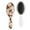 White-3, variant on Hair Brush Beige American Pastoral Cushion Base Hair Brushes Touch Paddle Oval Hairbrush