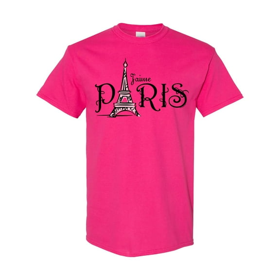 Inktastic J'aime Paris T-Shirt