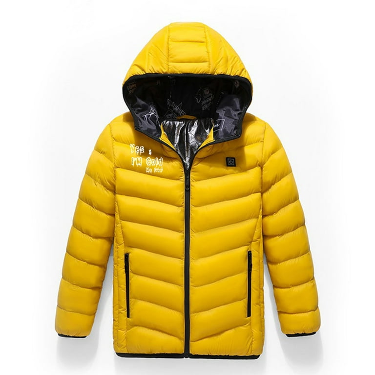 Virmaxy Yes I'm Cold Me 24:7 Heated Puffer Jacket For Child 3