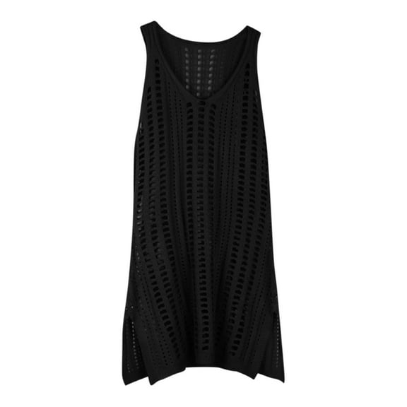 Odeerbi Cover Ups for Women 2025 Swimsuit Cover Ups V Neck Loose Beach Bikini Bathing Suit Sunscreen Shirt Cover Up Black