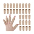 thumbnail image 1 of wonima44 Xindojuz 30 PCS Finger Sleeves Protectors, Finger Sleeves for Arthritis Thumb Splint Brace Support Protector for Relieving Pain Breathable Fingers Tape for Basketball Golf Sports Aid Support, 1 of 1