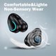 thumbnail image 3 of Open Ear Bone Conduction Headphones Wireless Bluetooth-compatible With Digital Display Charging For Cycling Running Driving, 3 of 5