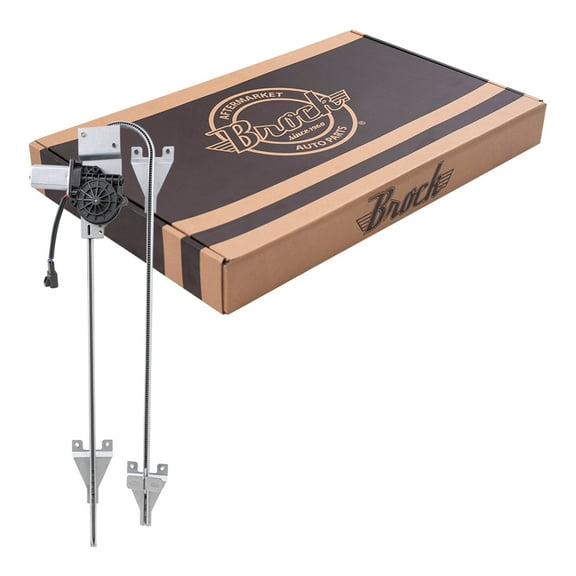 Brock Window Regulator w/ Motor for 1987-1996 357 Front Left R216011 1988 378 2003-2005 379