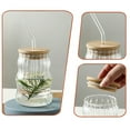 thumbnail image 6 of Drinking Glasses with Glass Straw and Lid,Beer Glasses Can Shaped Glass Cups, Tumbler Cup,Iced Coffee Glasses,Ideal for Whiskey,Soda,Tea, 6 of 12