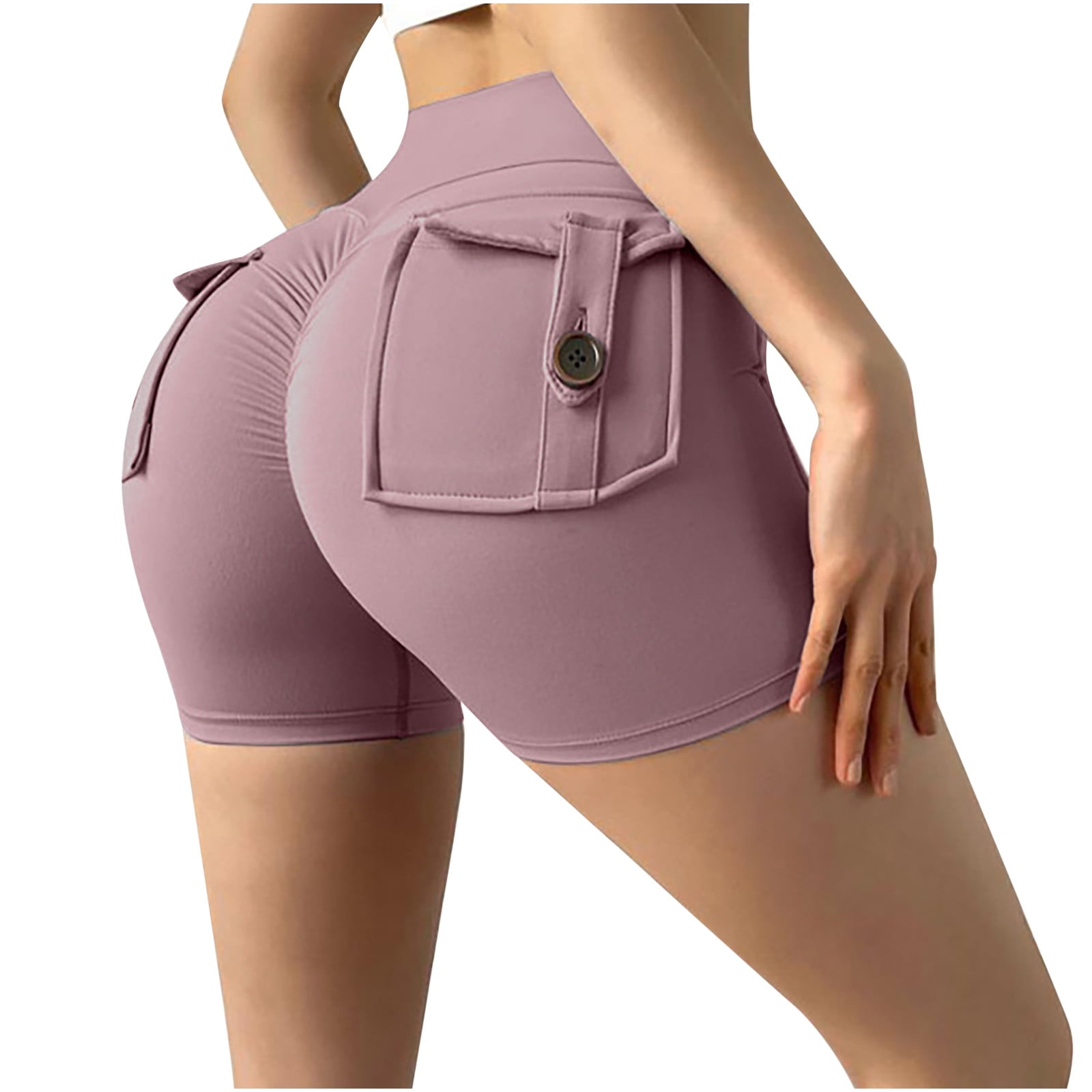 High waisted spandex shorts workout new arrivals
