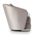 thumbnail image 3 of Michael Amini Carmela Accent Chair - Zinc/Silver, 3 of 13