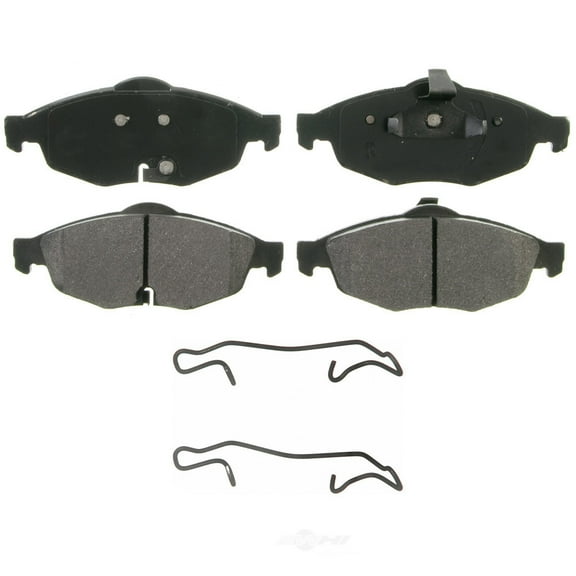 Disc Brake Pad Set Fits select: 2001-2006 CHRYSLER SEBRING, 2001-2006 DODGE STRATUS