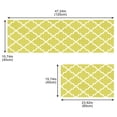thumbnail image 3 of WRXMIJNHGSA Carpet Under $15 Kitchen Two-piece Set Of Absorbent And Oil-absorbing Floor Mats Long Kitchen, 3 of 7