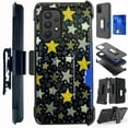 thumbnail image 1 of Compatible with Samsung Galaxy A72 5G Hybrid Card Holster Phone Case Cover (Night Stars), 1 of 1