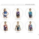 Obersee - O3GL035AXS - Justaucorps de Gymnastique pour Filles - Arc-en-Ciel Adulte Extra Petit – image 6 sur 9