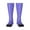 1 Black, variant on Purple Snowflake Elegance Knee Socks, High Socks Long Stretchy Sock Women Knee High Stocking, Long Socks for Women